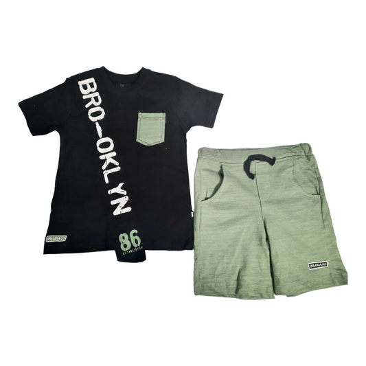 Grand Roi shorts set